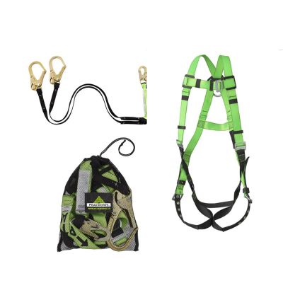 SRWV8252336 image(0) - PeakWorks Contractor Kit: Harness, Lanyard, Mesh Bag