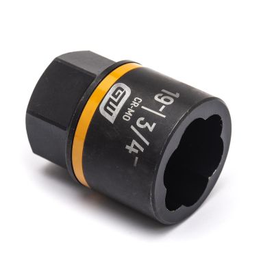 KDT84776 image(0) - GEARWRENCH 3/8 Inch Drive Bolt Biter Impact Extraction Socket 19-mm [3/4-Inch]