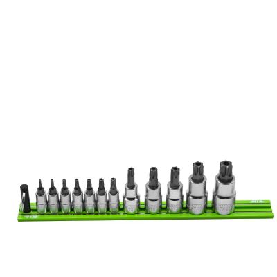 VIMTMS-TRTORX image(0) - VIM Tools Elite 12 Piece Tr TORX Tamper Resistant Set, TR8 Thru TR60, Packaged On Black Magrail