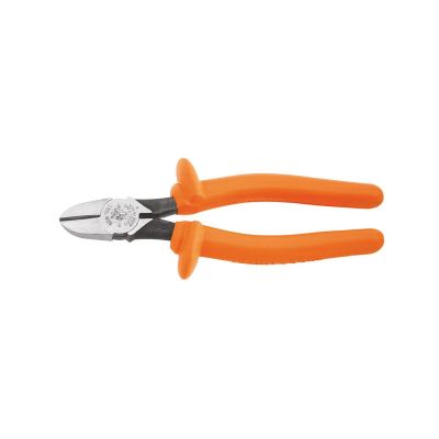 KLED220-7-INS image(0) - Klein Tools Diagonal Cutting Pliers, Insulated, 7-Inch
