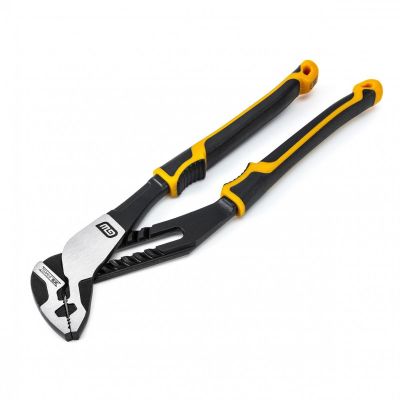KDT82170C image(0) - GEARWRENCH 10 Inch PITBULL K9 Straight Jaw Dual Material Tongue and Groove Pliers