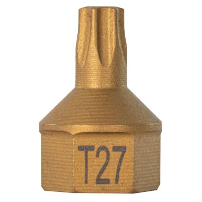 MAY16114 image(0) - Mayhew T27 Torx&reg; Dual Drive Bit, 7/16" Drive