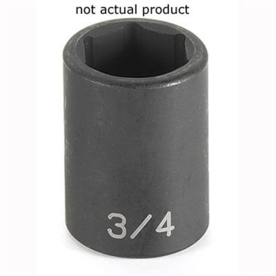 GRE2052R image(0) - Grey Pneumatic 1/2" Drive x 1-5/8" Standard Socket