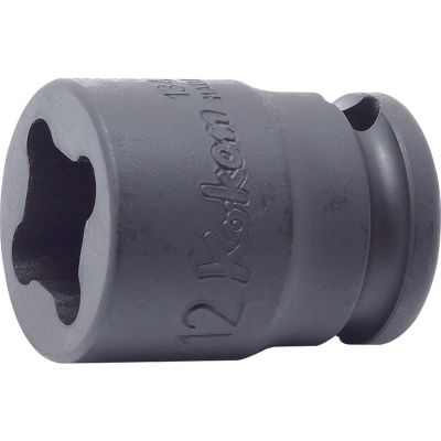 KKN13400-14WN image(0) - Ko-ken USA 13400-14WN 3/8 Sq. Dr. Socket 14mm 4 point Length 32mm Weld Nut