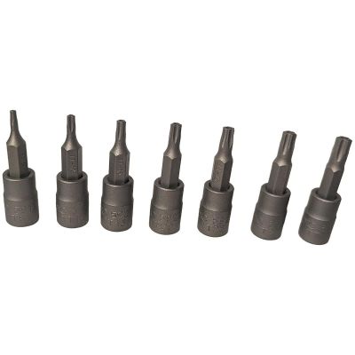 OTC5900-TT8-TT30 image(0) - OTC TORX Tamper Resistant Socket Set, 7 pcs. INCLUDES TT8, TT10, TT15, TT20, TT25, TT27, TT30