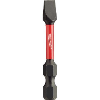 MLW48-32-4158 image(0) - Milwaukee Tool Shockwave 2" Impact Slotted 1/4" Power Bits (25PK)