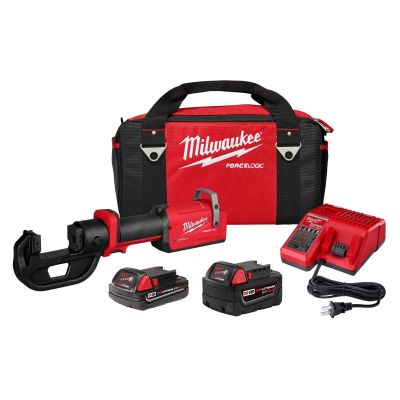MLW2878K-22 image(0) - Milwaukee Tool M18 FORCE LOGIC 12T Kearney Linear Crimper Kit