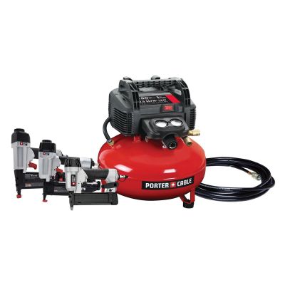 PRCPCFP3KIT image(0) - PORTER-CABLE 3-Nailer and Compressor Combo Kit