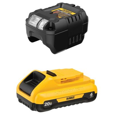 DWTDCB240C image(0) - DEWALT 20V MAX** Battery, Compact Starter Kit, 4.0-Ah