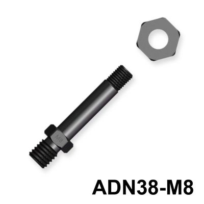 ASTADN38-M8 image(0) - Astro Pneumatic M8 Mandrel and Nosepiece