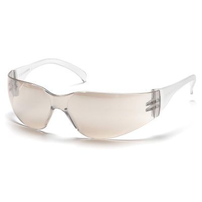 PYRS4180S image(0) - Pyramex Pyramex Safety - Venture II - Black Frame/Indoor/Outdoor Mirror Lens  , Sold 12/BOX