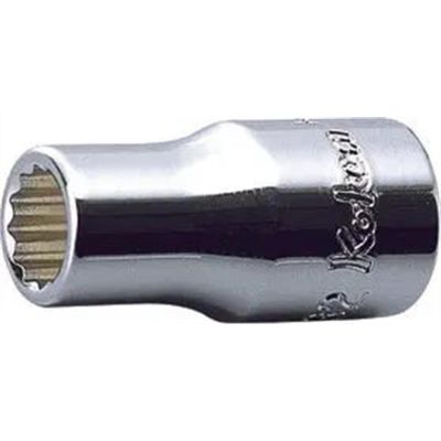 KKNAS2405A-3-8 image(0) - Ko-ken USA AS2405A-3/8 1/4 Square Drive Socket 3/8 12 Point 22 mm Aerospace