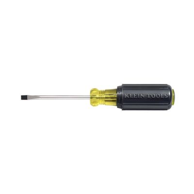 KLE601-3 image(0) - Klein Tools Screwdriver Cushn-Grip Cabinet Tip 3/16"x3"