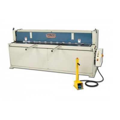 BLI1007037 image(0) - Baileigh SH-10010 - 220V 3 Phase Hydraulic Powered Shear. 100" Length 10 Gauge Mild Steel Capacity