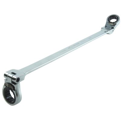 KTI43515 image(0) - K Tool International Wrench Metric XL Double Box Ratcheting 14mm -15mm
