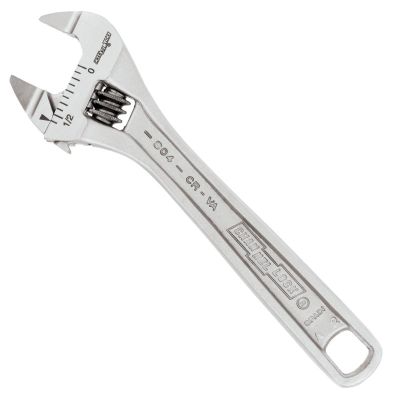 CHA804S image(0) - Channellock 804S 4 Inch Extra Slim Jaw Adjustable Wrench