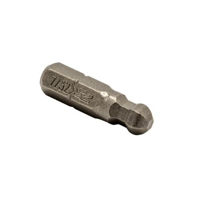 VIMVI104BH7 image(0) - VIM Tools 7/32 Inch Ball Hex Bit 1/4 Inch Hex Drive X 1 Inch Long