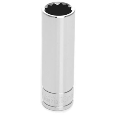 WLMW38713 image(0) - Wilmar Corp. / Performance Tool 3/8" Drive 13mm 12pt Deep Socket