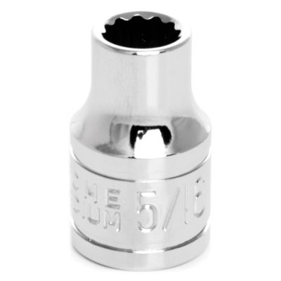 WLMW38510 image(0) - Wilmar Corp. / Performance Tool 3/8" Drive 5/16" 12pt Socket