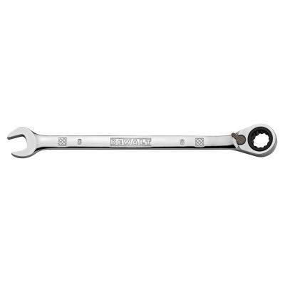 DWTDWMT75957B image(0) - DEWALT Ratcheting Combination Wrench - 8 Mm