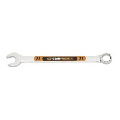 KDT81753H image(0) - GEARWRENCH 28mm 12 Point Hi-Viz Long Pattern Combination Wrench