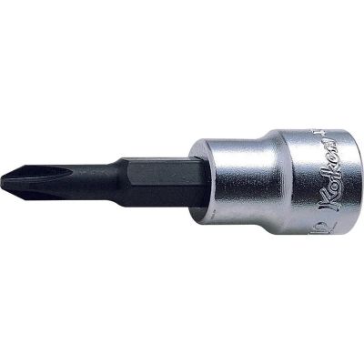 KKN3000-4 image(0) - Ko-ken USA 3000-4 3/8 Square Drive Bit Socket PH4 Length 60 mm