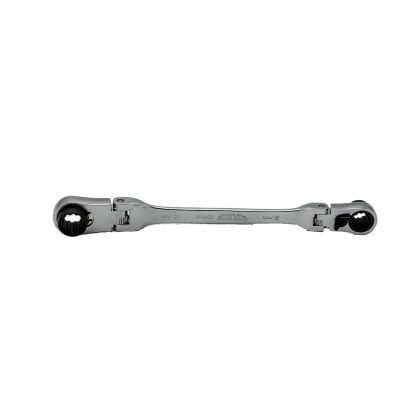VIMDDF810 image(0) - VIM Tools 8X10 mm Double Deep Spline Flex Head Ratcheting Wrench
