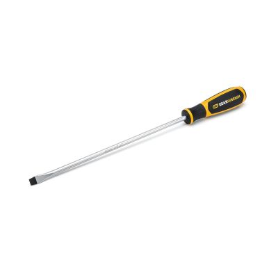 KDT80020H image(0) - GEARWRENCH 3/8 Inch x 12 Inch Slotted Dual Material Screwdriver