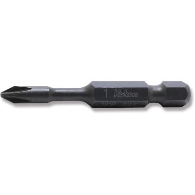 KKN121P-50-1 image(0) - Ko-ken USA 121P.50-1 1/4 Hex Drive Bit PH1 Length 50 mm