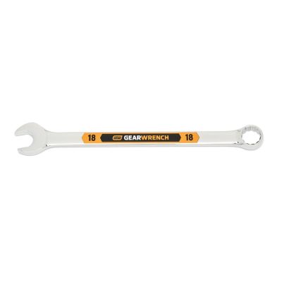 KDT81675H image(0) - GEARWRENCH 18mm 12 Point Hi-Viz Long Pattern Combination Wrench