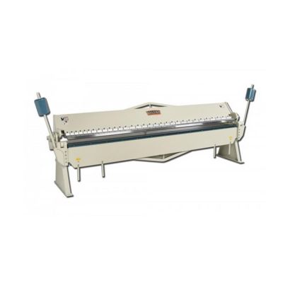 BLI1000381 image(0) - Baileigh BB-14418 - Heavy Duty Manually Operated Box and Pan (Finger) Brake, 12' Length, 18 Gauge Mild Steel Capacity
