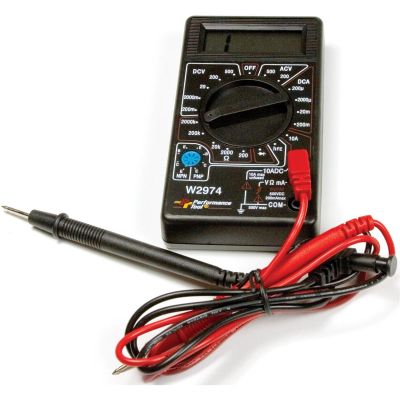 WLMW2974 image(0) - Wilmar Corp. / Performance Tool Digital Multimeter Tester