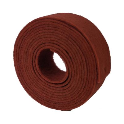 HITSPRRED image(0) - High Teck Products (1 roll per bag) 4.5"X32.8' V/F RED SCUFF ROLLe Grain Grain