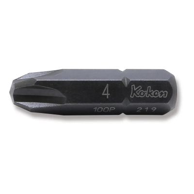 KKN100P-32-4 image(0) - Ko-ken USA 100P.32-4 5/16 Hex Drive Bit PH4 Length 32 mm