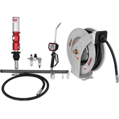 MILZE1700PK-16-600 image(0) - Zeeline by Milton ZE1700PK-16-600 - 3:1 Premium Series Pump Kit 16-Gal w/reel & meter