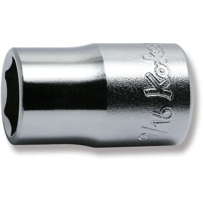 KKN4400A-9-16 image(0) - Ko-ken USA 4400A-9/16 1/2 Square Drive Socket 9/16 6 Point Length 37 mm