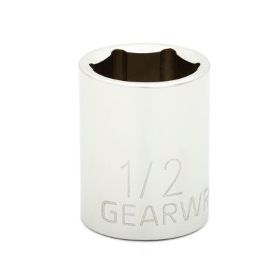 KDT80113D image(0) - GearWrench 1/4 Inch Drive 6 Point Standard SAE Socket 1/2 Inch
