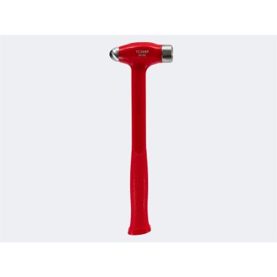 TRUTC26BP image(0) - Trusty Cook Inc. 26 oz Ball Peen Dead Blow Hammer - Model TC26BP - Red