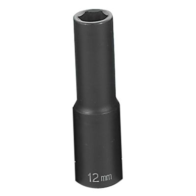 GRE2012MD image(0) - Grey Pneumatic 1/2" Drive x 12mm Deep Socket