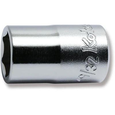 KKN4400A-19-32 image(0) - Ko-ken USA 4400A-19/32 1/2 Square Drive Socket 19/32 6 Point Length 37 mm
