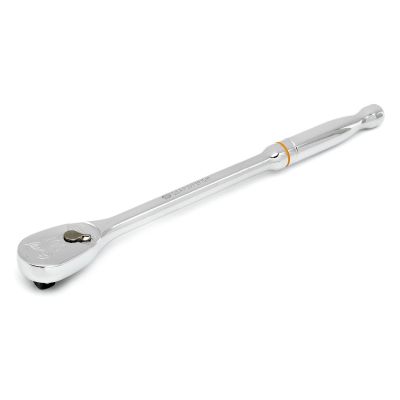 KDT81264T image(0) - GEARWRENCH 3/8 Inch Drive 90-Tooth Long Handle Teardrop Ratchet 11 Inch