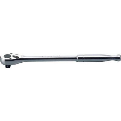 KKN3753P-250 image(0) - Ko-ken USA 3753P-250 3/8 Square Drive Ratchet Handle 24 teeth Long Length 250 mm Polished Handle