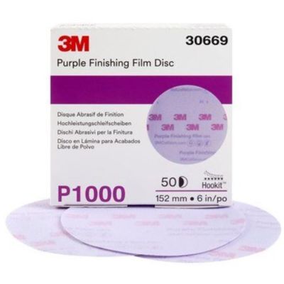 MMM30669 image(0) - 3M Hookit Abrasive Disc 260L 6" P1000 50pack