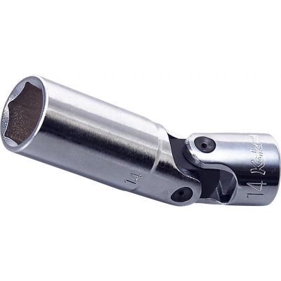 KKN3340M-75-13 image(0) - Ko-ken USA 3340M.75-13 3/8 Square Drive Universal Socket 13 mm Length 75 mm