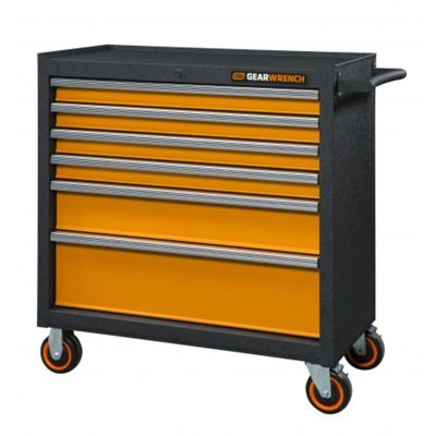 KDT83243 image(0) - GEARWRENCH 36 Inch 6 Drawer GSX Series Rolling Tool Cabinet
