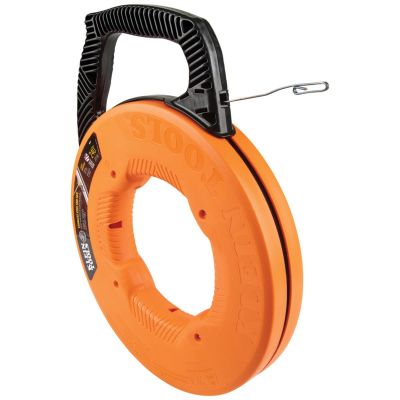KLE56334 image(0) - Klein Tools Steel Fish Tape, 1/8-Inch x 240-Foot