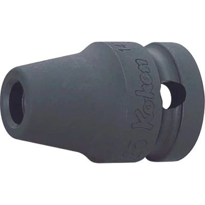 KKN14103M-61-0 image(0) - Ko-ken USA 14118M-19X22 1/2 Square Drive Double Ended Socket 19 x 22 mm 6 Point Length 57 mm