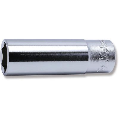 KKN3300A-1-2 image(0) - Ko-ken USA 3300A-1/2 3/8 Square Drive Socket 1/2 6 Point Length 55 mm