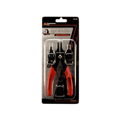 WLMW1159 image(0) - Wilmar Corp. / Performance Tool 5 Piece Combo Snap Ring Plier Set