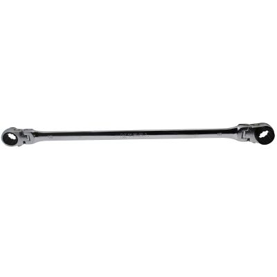 KTIXDDB16X18 image(0) - K Tool International Wrench 16mm x 18mm Metric Ratcheting Reversible Double Box Universal Spline 90 Tooth